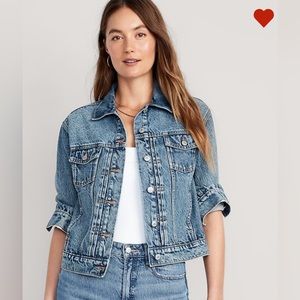 Old Navy blue jean jacket